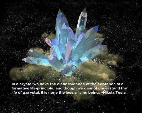 Attractive Life Force in Crystal Growth